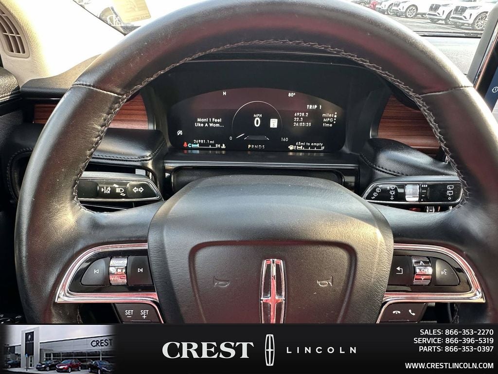2022 Lincoln Nautilus Reserve