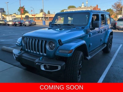 2022 Jeep Wrangler Unlimited Sahara 4xe