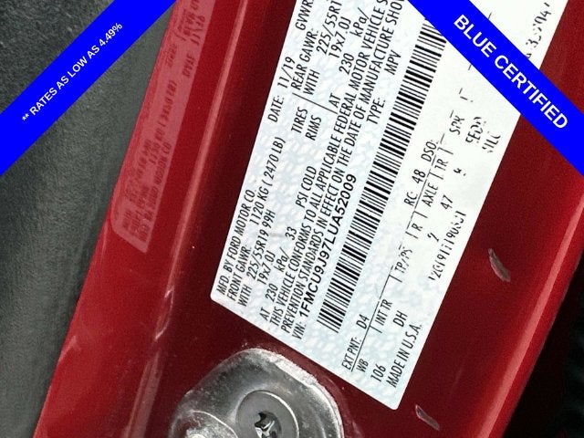 2020 Ford Escape Titanium