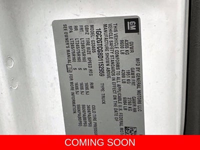 2013 Chevrolet Express 3500 Work Van Cargo