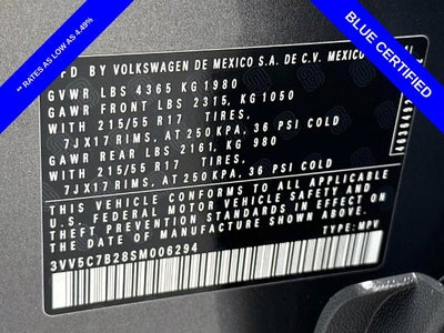 2025 Volkswagen Taos 1.5T S
