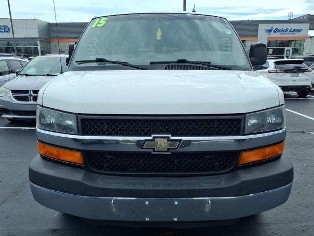 Used 2015 Chevrolet Express Passenger LS with VIN 1GAZG1FG5F1131837 for sale in Flat Rock, MI